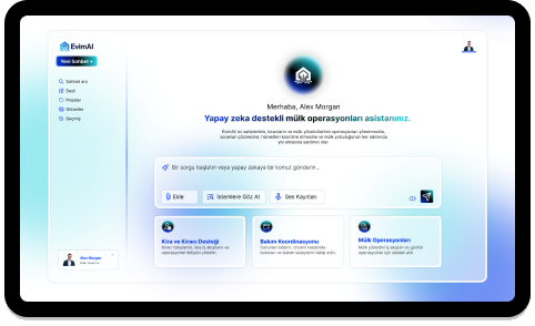 EvimAI AI-powered property operations assistant